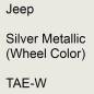 Preview: Jeep, Silver Metallic (Wheel Color), TAE-W.